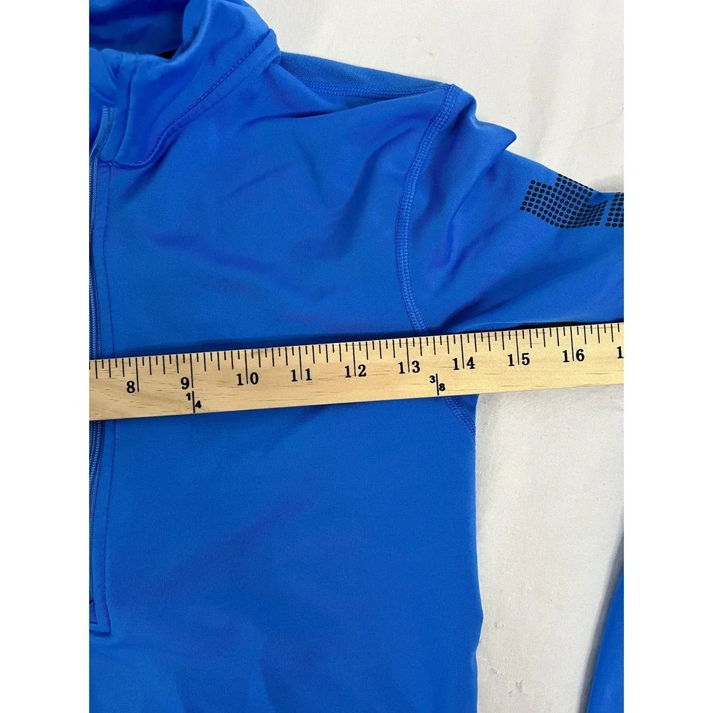 Nike Dri-FIT Pullover Womens Small Blue Half Zip Running Long Sleeve Shirt - Picture 5 of 8